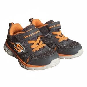 Skechers Athletic Shoes – Gray & Orange – Size 6